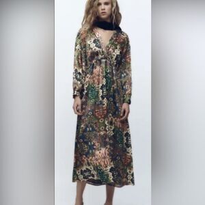 Zara Maxi Dress, Size S